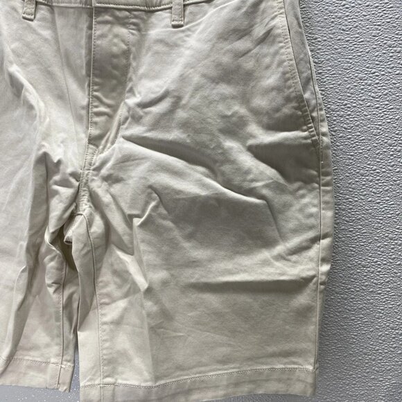 NEW FLINT AND TINDER Men’s 365 Chino Shorts 9” Inseam Size 32 Salt - Picture 8 of 9